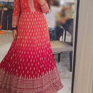 Sabyasachi Style Ombre Anarkali